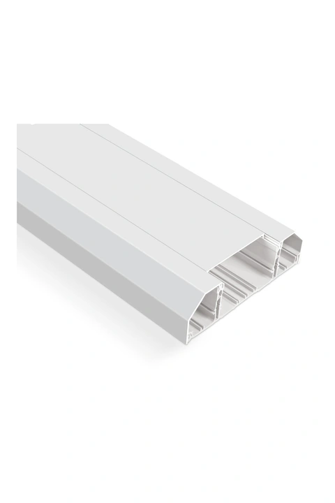 001 003 170050 20 00 Mutlusan 170X50 mm KapalÄ± Tip Beyaz Kablo KanalÄ±