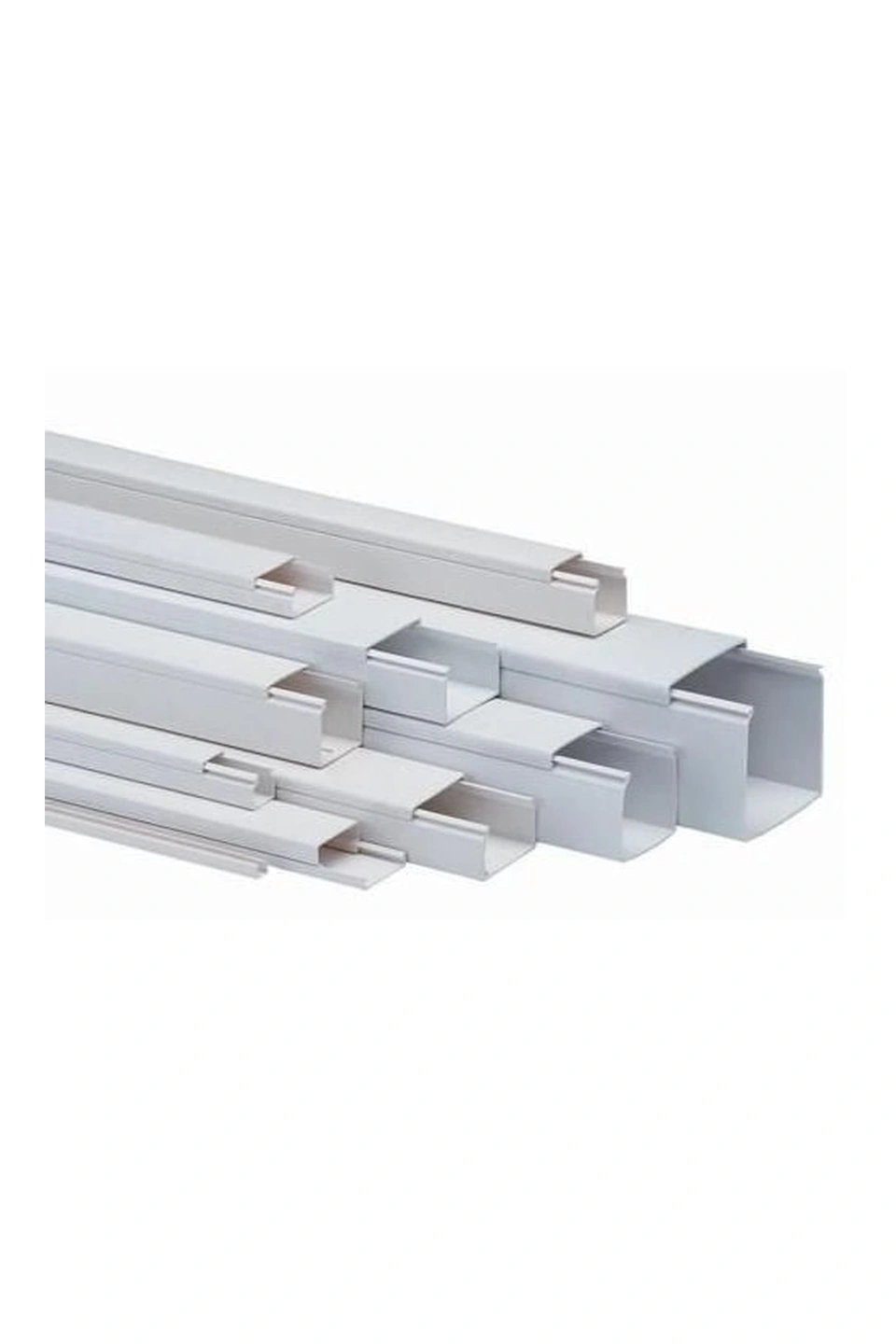 001 156 040025 20 00 Mutlusan Canalex 40X25 mm Kapalı Tip Beyaz Kablo Kanalı
