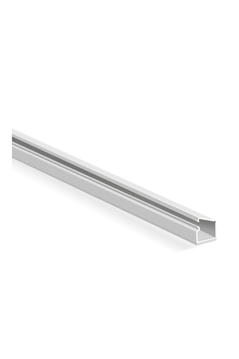 001 004 010010 20 00 Mutlusan Eko 10X10 mm KapalÄ± Tip YapÄ±ÅŸkanlÄ± Beyaz Kablo KanalÄ±