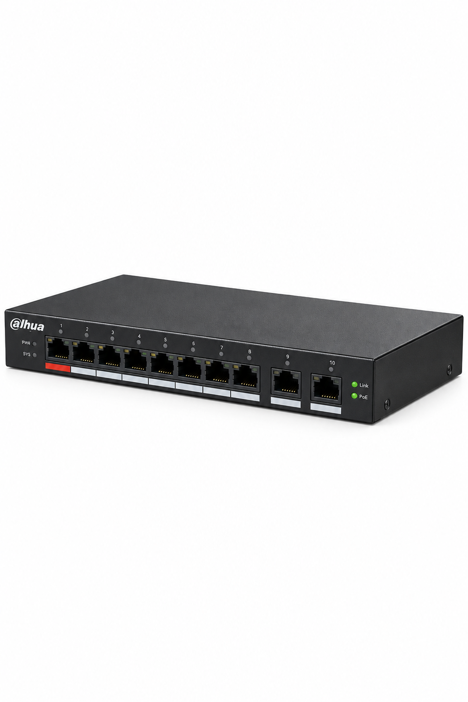 Dahua CS4010-8ET2GT-60 Yönetilebilir PoE Switch