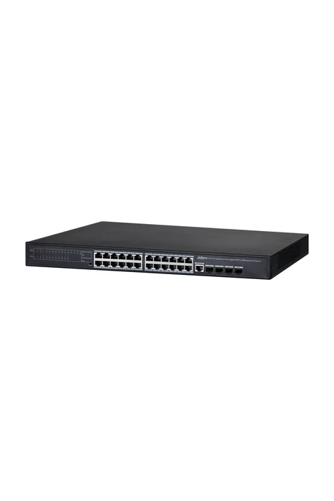 Dahua PFS4428-24GT-370 Yönetilebilir PoE Switch