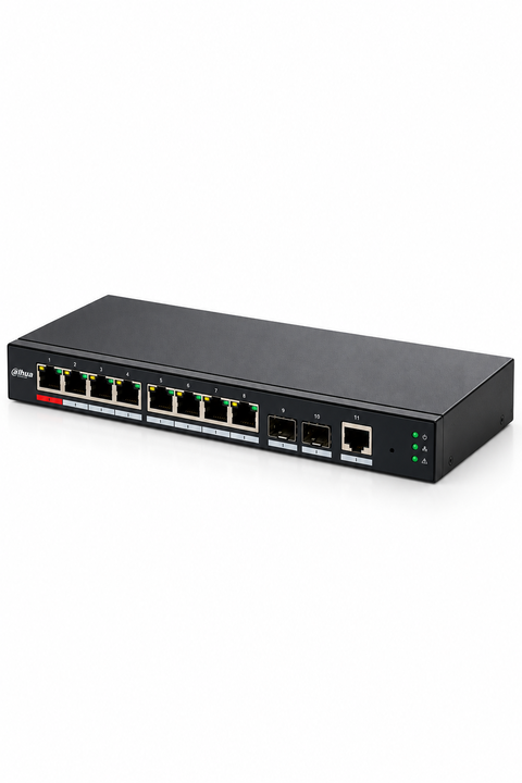 Dahua S4210-8GT-110 Yönetilebilir PoE Switch
