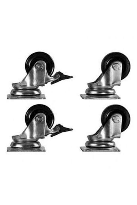 F041TKR FormRack Tekerlek Takımı (Dikili Tip 4 Lü)