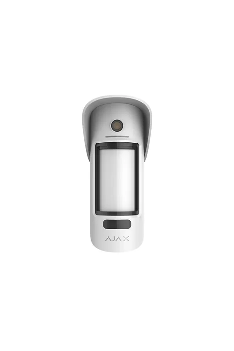 AJAX MotionCam Outdoor Kablosuz Kameralı Dış Ortam PIR Dedektör - Beyaz