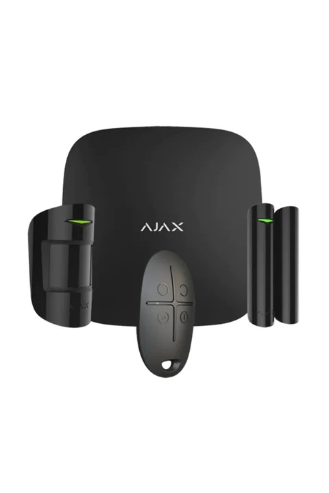 AJAX StarterKit 4G-B StarterKit Kablosuz Alarm Seti - (4G) - Siyah