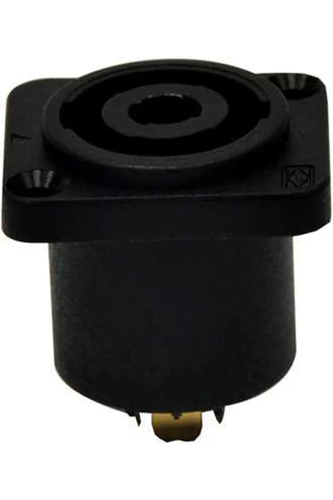 Contech SP-004 Speakon 4 Pin Şase - Plastik - Kare