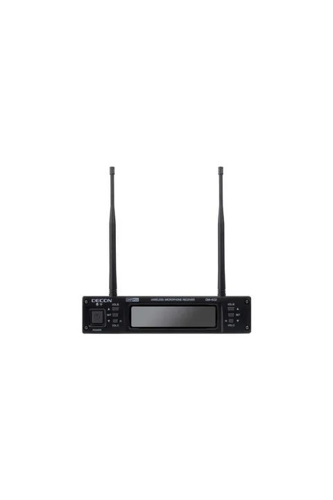 DM-402T Decon 2 Kanal UHF Yaka (HeadSet) Mikrofon Seti