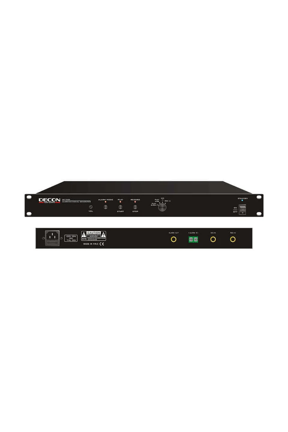 Decon DP-7203 Acil Anons Mesaj Kayıt Ünitesi