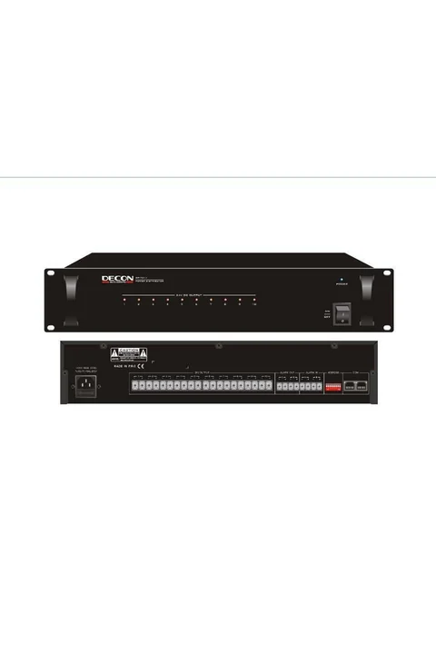 Decon DP-7211 10 Kanal CAT-5 Enerji Dağıtım Paneli