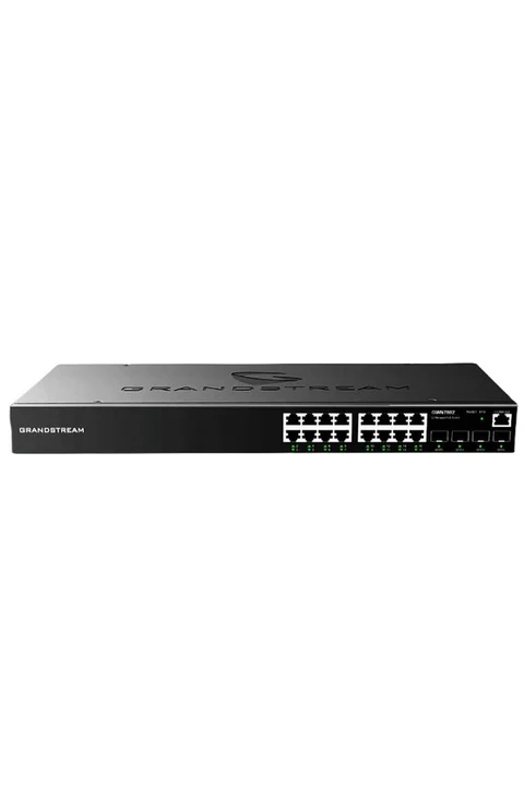Grandstream GS-GWN7802 16 Port GB Ethernet , 4 SFP Slots Yönetilebilir Switch