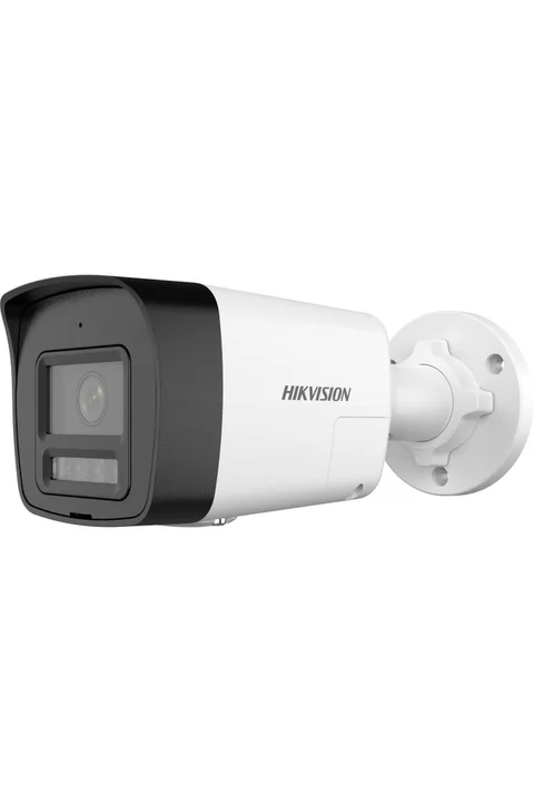 Hikvision DS-2CD1043G2-LIUF/SL 4MP 2.8mm H.265+ Mikrofon SD Kart 30Mt. Smart Hybrid Light Bullet İP Kamera - Two-way Audio