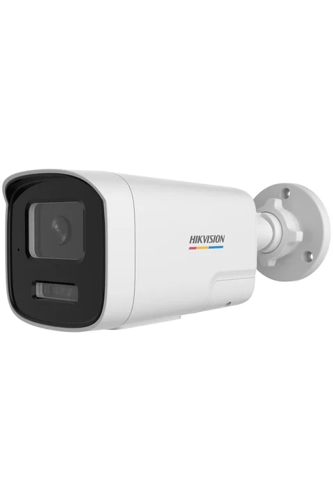 Hikvision DS-2CD1T47G2H-LIUF 4MP 4mm H.265+ Mikrofon SD Kart 50Mt. ColorVu, Smart Hybrid Light Bullet İP Kamera