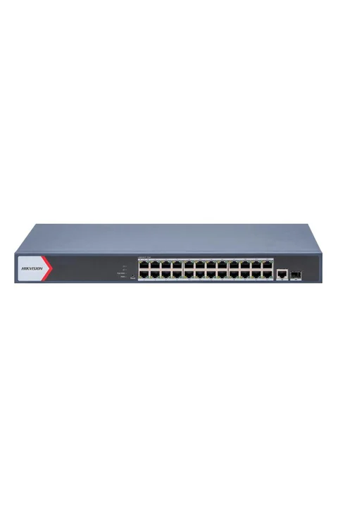 Hikvision DS-3E1526P-EI/M 24 Port Gigabit Akıllı POE Switch