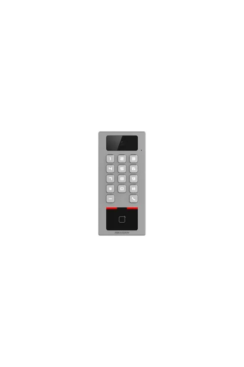 Hikvision DS-K1T502DBWX-C Şifre, Mifare Kart ve Kameralı Geçiş Terminalı - IK09