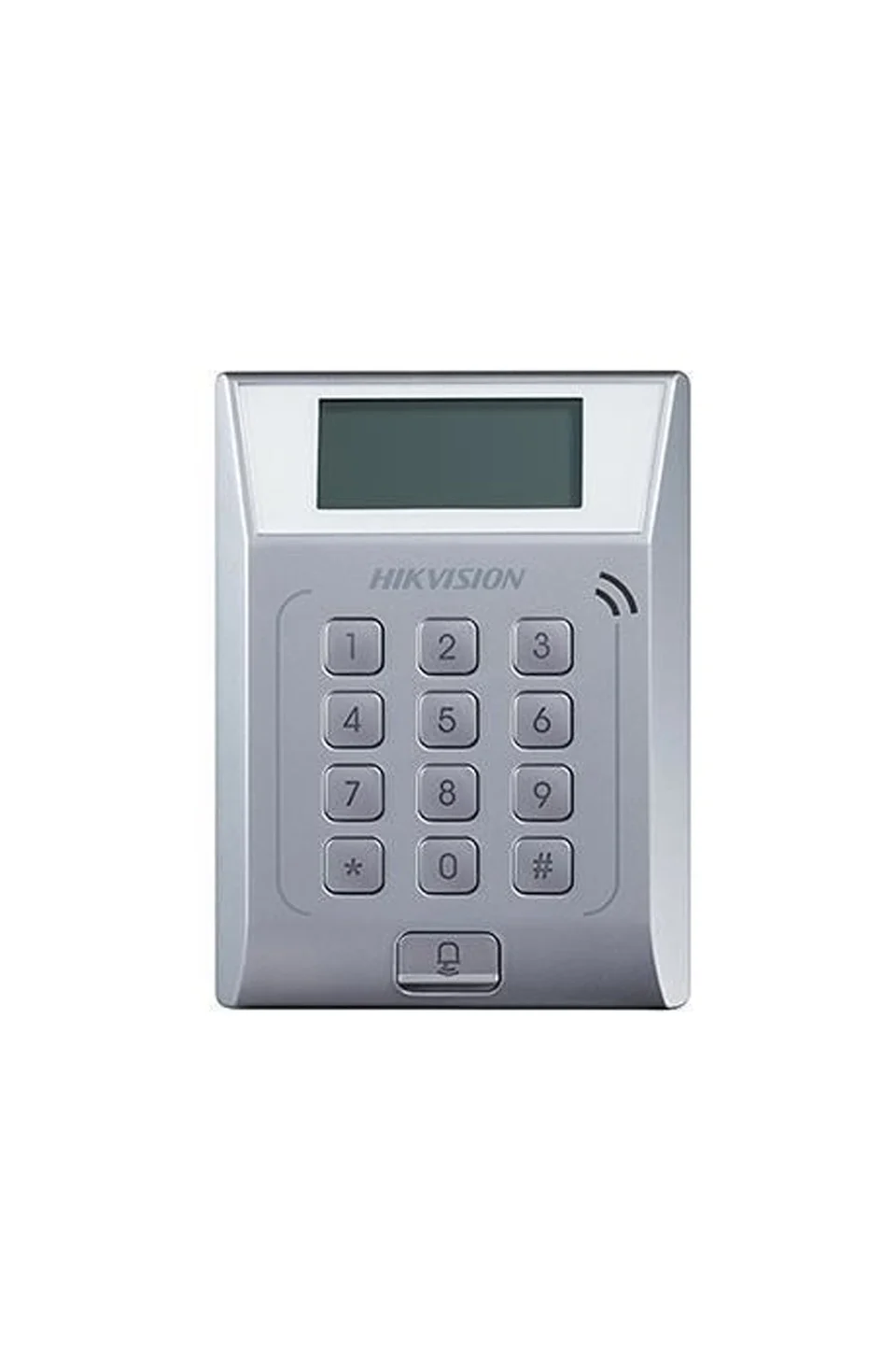 Hikvision DS-K1T802M TCP/IP Standalone Geçiş Kontrol Terminali (Mifare Kart Okuyucu + Tuş Takımı) 3000 Kart 10 000 Olay Kaydı