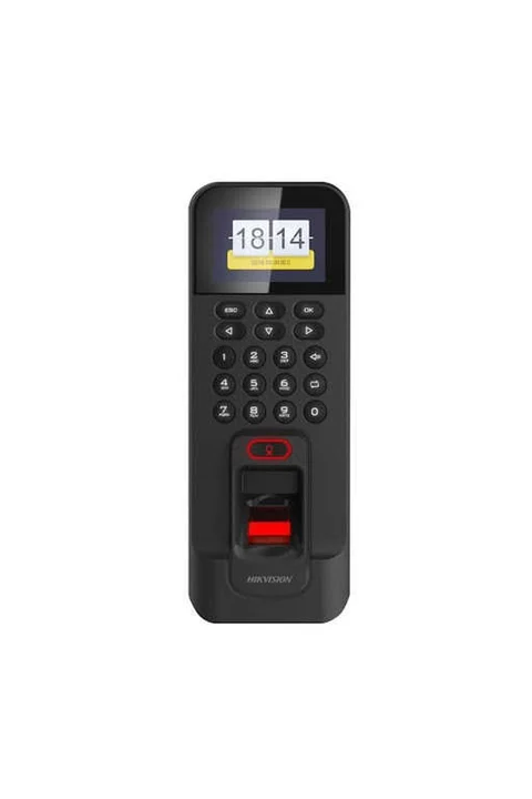 Hikvision DS-K1T804AMF Geçiş Kontrol Terminali (Mifare Kart Okuyucu + Parmak İzi + Tuş Takımı)