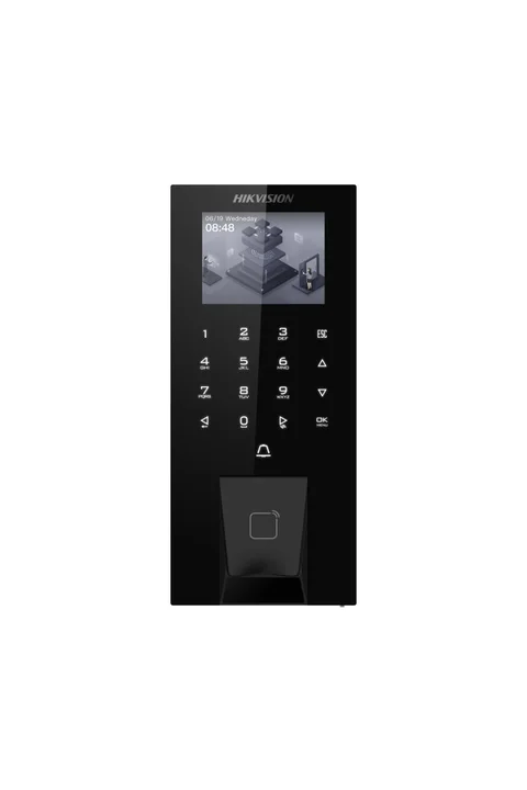 Hikvision DS-K1T807MBWX-QRE1 Şifre, QR ve Mifare Kart Okuyucu Geçiş Terminali