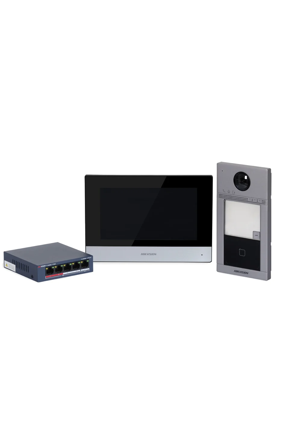 Hikvision DS-KIS604-S(C) KİT IP Video İnterkom Kiti