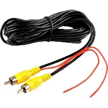 Kasliva KL-HRCA06 RCA Erkek - RCA Erkek + Power Görüntü Kablosu 6 Metre