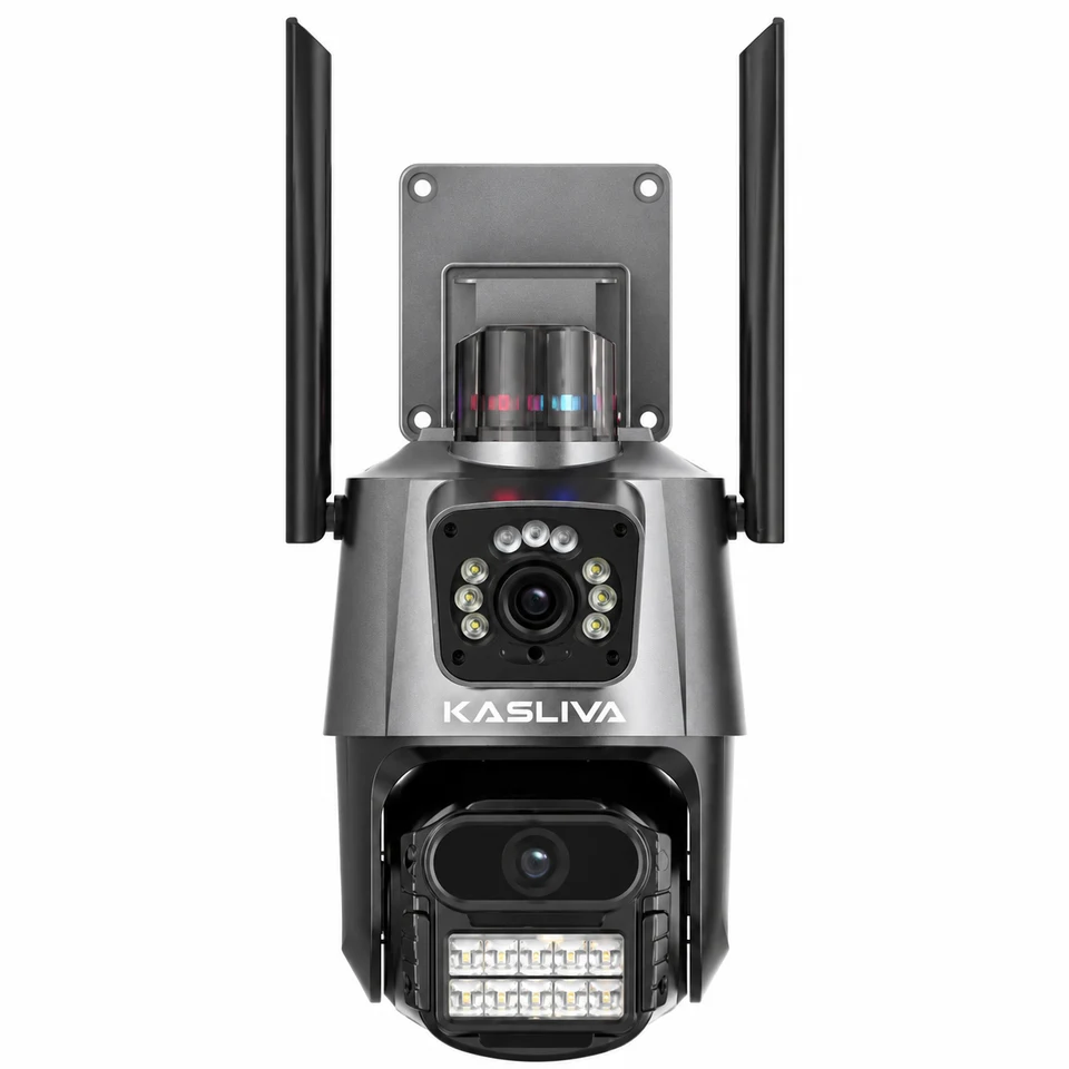 Kasliva KL-M22 6MP 2 Kameralı PTZ WiFi Kamera