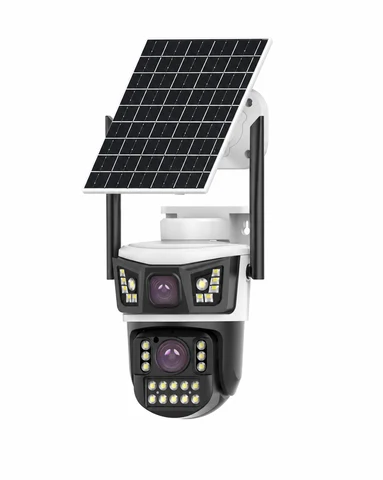 Kasliva KL-S425 4MP 2 Kameralı Solar PTZ 4G Sim Kartlı Kamera