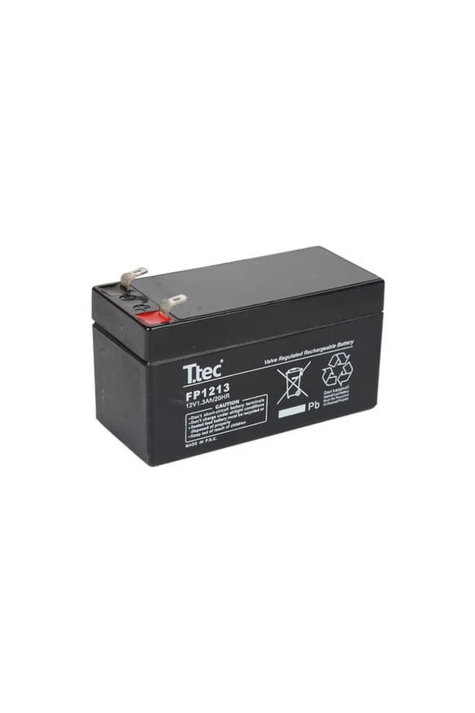 Mervesan MRW-12/1.3 12 volt 1.3Ah Kuru Bakımsız Akü