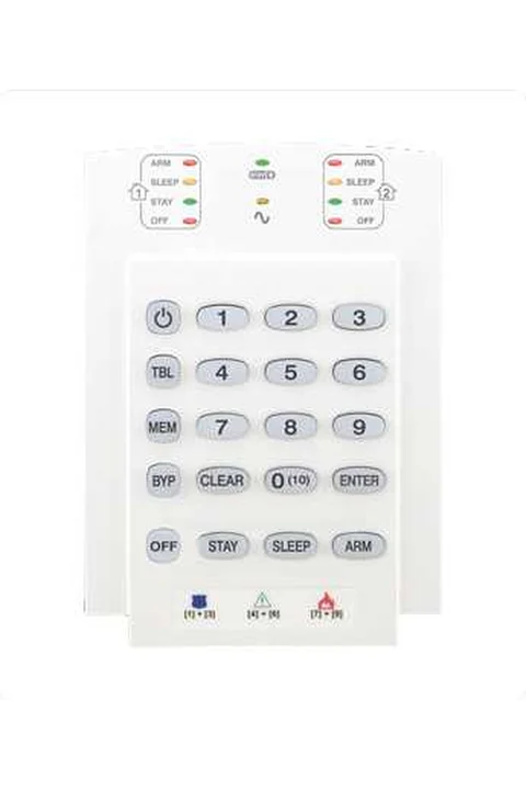 Paradox K10V 10 Zon Kablolu Dikey Led Keypad