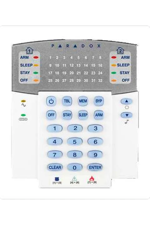 Paradox K32+ 32 Zon Kablolu Led Keypad