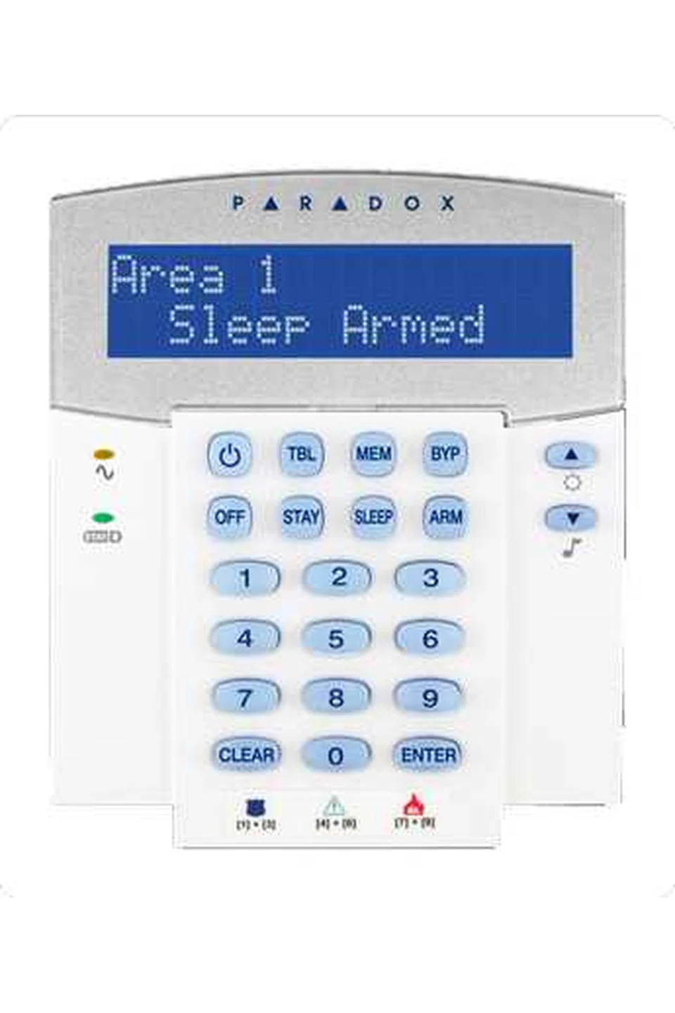 Paradox K32 LCD 32 Zon Kablolu Lcd Keypad