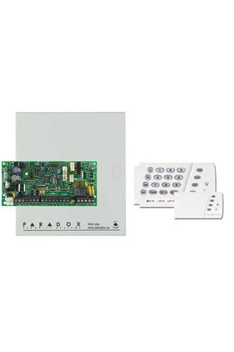 Paradox SP-4000 8 Zone, 1 Pgm, 2 Kısım Kontrol Paneli + K636 Led keypad