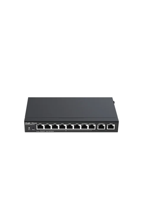 Reyee RG-EG310GH-P-E 10 Port Yüksek Performanslı Bulut Yönetimli PoE Ofis Yönlendiricisi