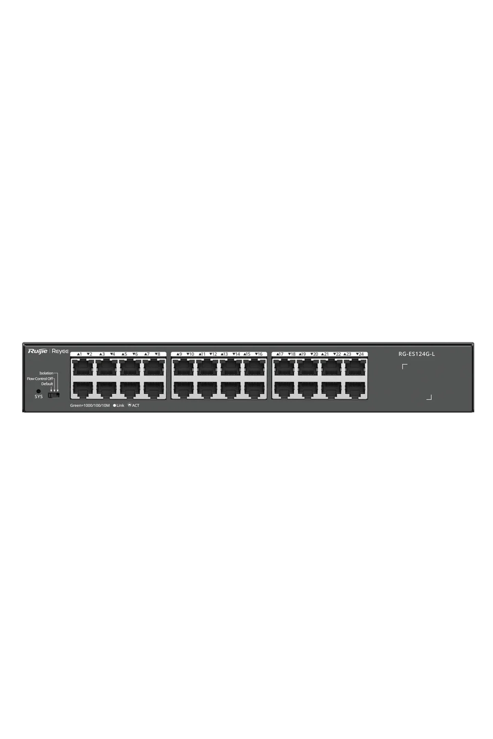 Reyee RG-ES124G-L 24 Port Gigabit Desktop Yönetilmez Switch