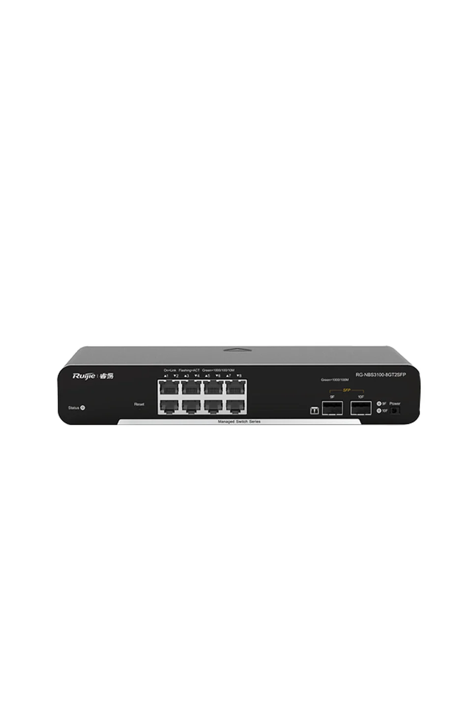 Reyee RG-NBS3100-8GT2SFP-P 8 Port Gigabit PoE, 2 SFP Slots, L2 Yönetilebilir PoE Switch