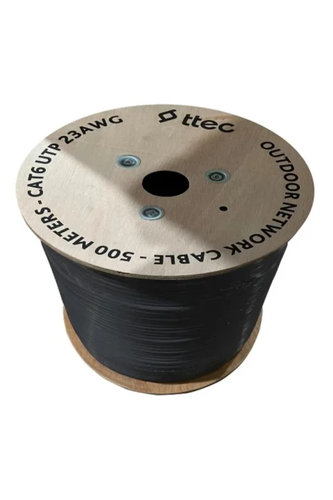 Ttec KBL-CAT6-23CCA/OUT 500S Dış Mekan Kablo - 500m (Gri)