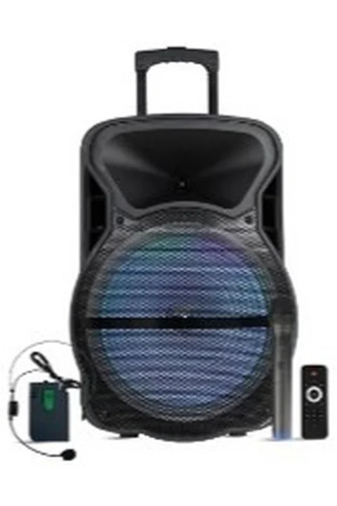 Westa WAP-12503E2 12 İnç 2 Yollu Şarjlı 250W Aktif Portatif Ses Sistemi