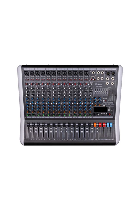 Westa WM-14PMX 14 Kanal 2x600Watt Power Mikser