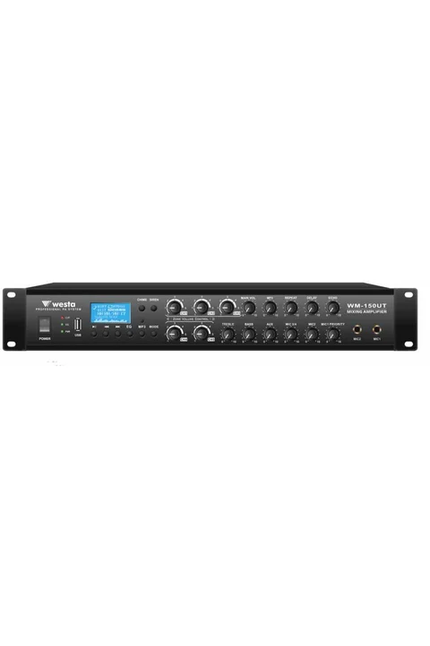 Westa WM-150UT 150 Watt Trafolu 6 Bölge Kontrollü Mikser Amfi