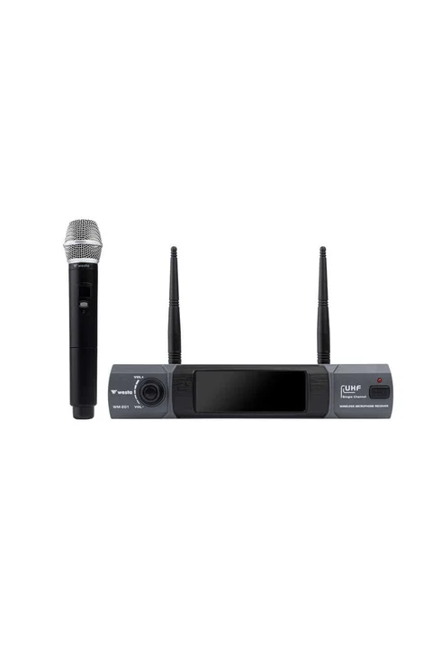 WM-201H Westa 1 Kanal UHF El Mikrofon Seti