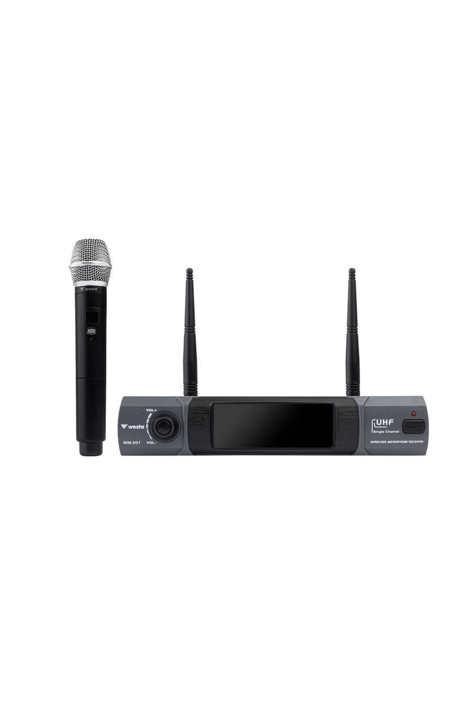 WM-201H Westa 1 Kanal UHF El Mikrofon Seti
