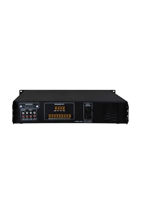 Westa WM-2250U 250 Watt LCD Ekran 6 Bölge USB/MP3/Bluetooth Hat Trafolu Mikser Amplifier