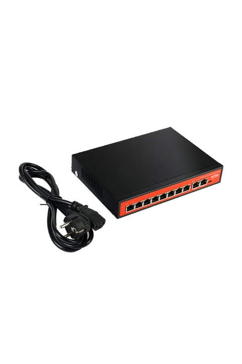 Wi-Tek WI-PS210G V2 8 Port Poe 250Mt. Mesafe Hi-Poe Switch
