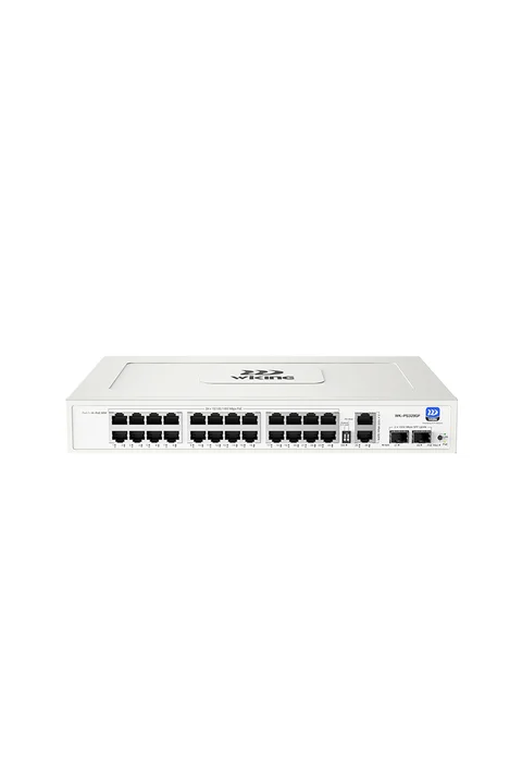 Wiking WK-PS328GF 24 Port Gigabit PoE, 2 Port Gigabit Uplink, 1 SFP Port Switch