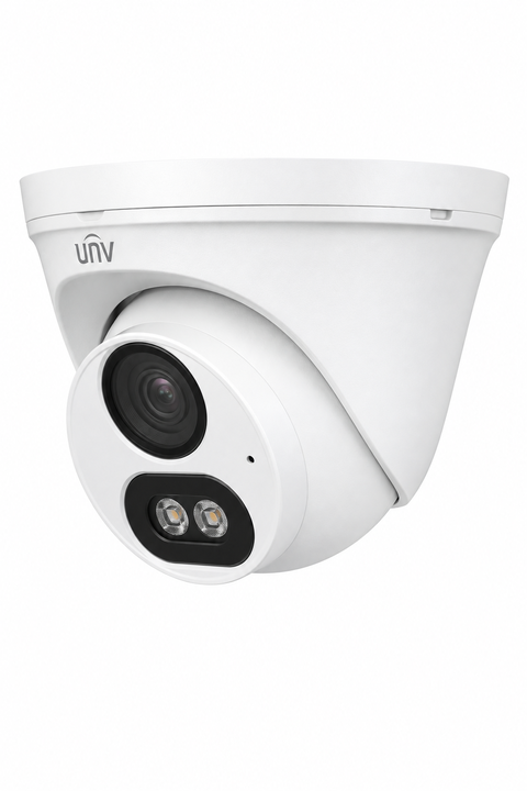 UNV IPC3612LB-AF28-DL-E 2 MP Çift Işıklı IP Eyeball Kamera Sesli