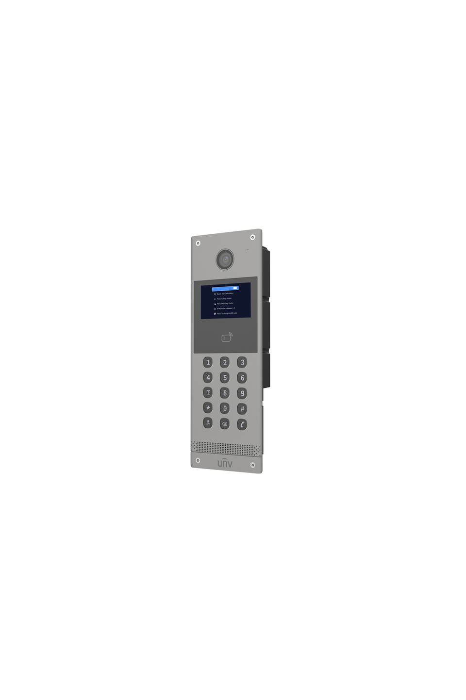 UNV OEU-301S-HMKA Apartman Tipi IP İnterkom Dış Ünite
