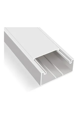 001 003 120070 20 00 Mutlusan 120X70 mm KapalÄ± Tip Beyaz Kablo KanalÄ±