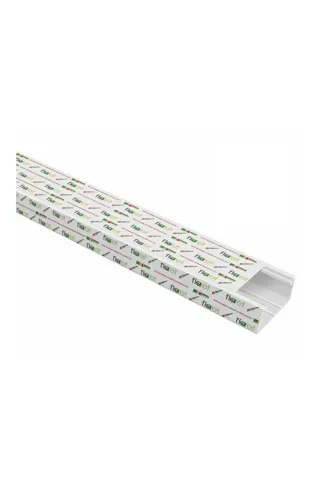 001 060 100050 20 00 Mutlusan Flaret 100X50 mm KapalÄ± Tip Beyaz Kablo KanalÄ±