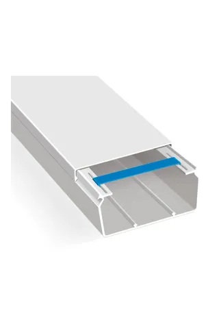 001 002 120060 20 00 Mutlusan Meks 120X60 mm KapalÄ± Tip Beyaz Kablo KanalÄ±