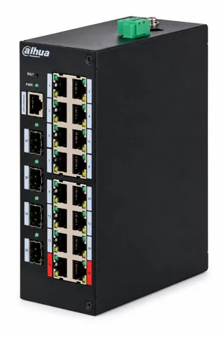 Dahua HS4420-16GT-190 Endüstriyel PoE Switch