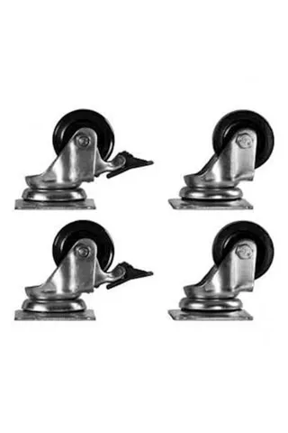 F041TKR FormRack Tekerlek Takımı (Dikili Tip 4 Lü)