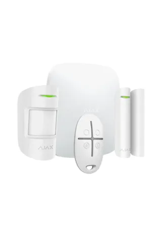 AJAX StarterKitHub-W StarterKit Kablosuz Alarm Seti - Beyaz